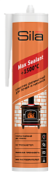 Герметик высокотемпературный для печей Sila PRO Max Sealant 1500, 280 ml
