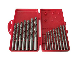 Набор сверла ц/х по металлу №54 (3.0, 4.2, 4.5, 5.0, 5.5, 6.0, 6.5, 7.0, 7.5, 8.0, 8.5, 9.0, 10.0, 10.2, 11.0, 12.0)
