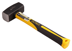 Кувалда  2 кг. кованая фиберглассовая обрезиненная рукоятка
