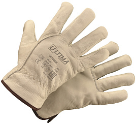  Перчатки кожанные утепленные размер 10/XL Ultima
