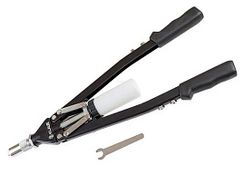 Заклепочник KR-23 3,2-6,4 усиленный двухручный с контейнером для стержней
