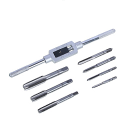 Набор метчиков М3-М12, 8 предметов ЕРМАК
