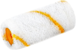 180мм полиакрил d 8, ворс 16мм белый с желтой полосой
