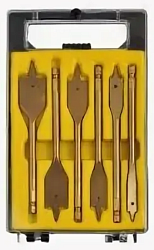 Набор перьевых свёрл 10-12-16-18-20-25мм 6 шт TIN
