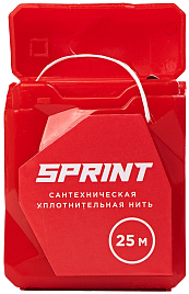 Нить д/герметизации резьбовых соединений, "Sprint" 25м бокс, блистер
