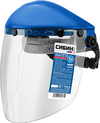 Щиток защитный лицевой СИБИН с экраном из поликарбоната
