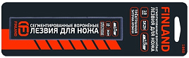 Лезвия сменные 18х0.5мм SK2H вороненые 1860 FINLAND (упак.5 шт.)
