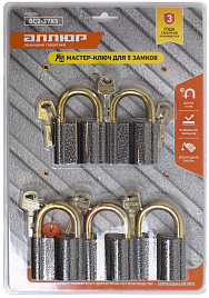 ВС2-27х 5 (AL-760х 5шт) МАСТЕР КЛЮЧ компл.-5 шт.

