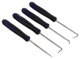 Набор крюков для слесарных работ (4шт) РОКОТ
