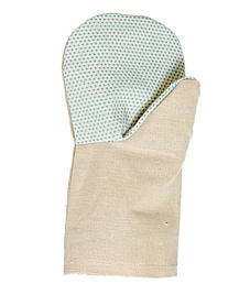  Рукавицы Х/Б с ПВХ дв-ка пл. 220 с налад.ПВХ на мит., п/н миткаль (26 х 14,5) ПВХ-01
