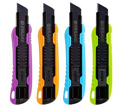 Нож 18мм усиленный 2013 FINLAND цвета в ассортименте 
