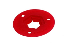  Рондоль для анкер-шурупа для газобетона красный цвет
