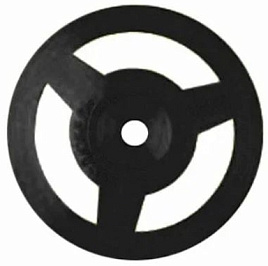 Держатель д/изоляции 50мм РОНДОЛЬ черная 100шт
