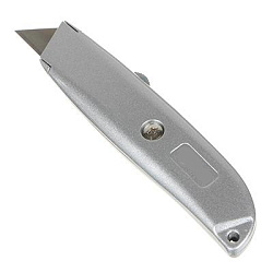 Нож трапециевидное лезвие, углеродистая сталь
