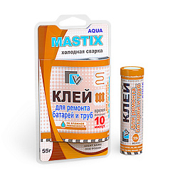 Клей холодная сварка для батарей и труб туба 55г (уценка с истекшим сроком годности)
