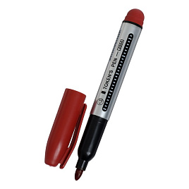 Маркер перманентный 4.0мм пулевидный красный CALLIGRATA 1104
