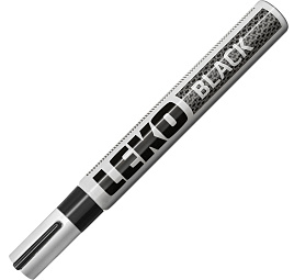 Маркер-краска 4.0мм чёрный нитро-основа LEKO
